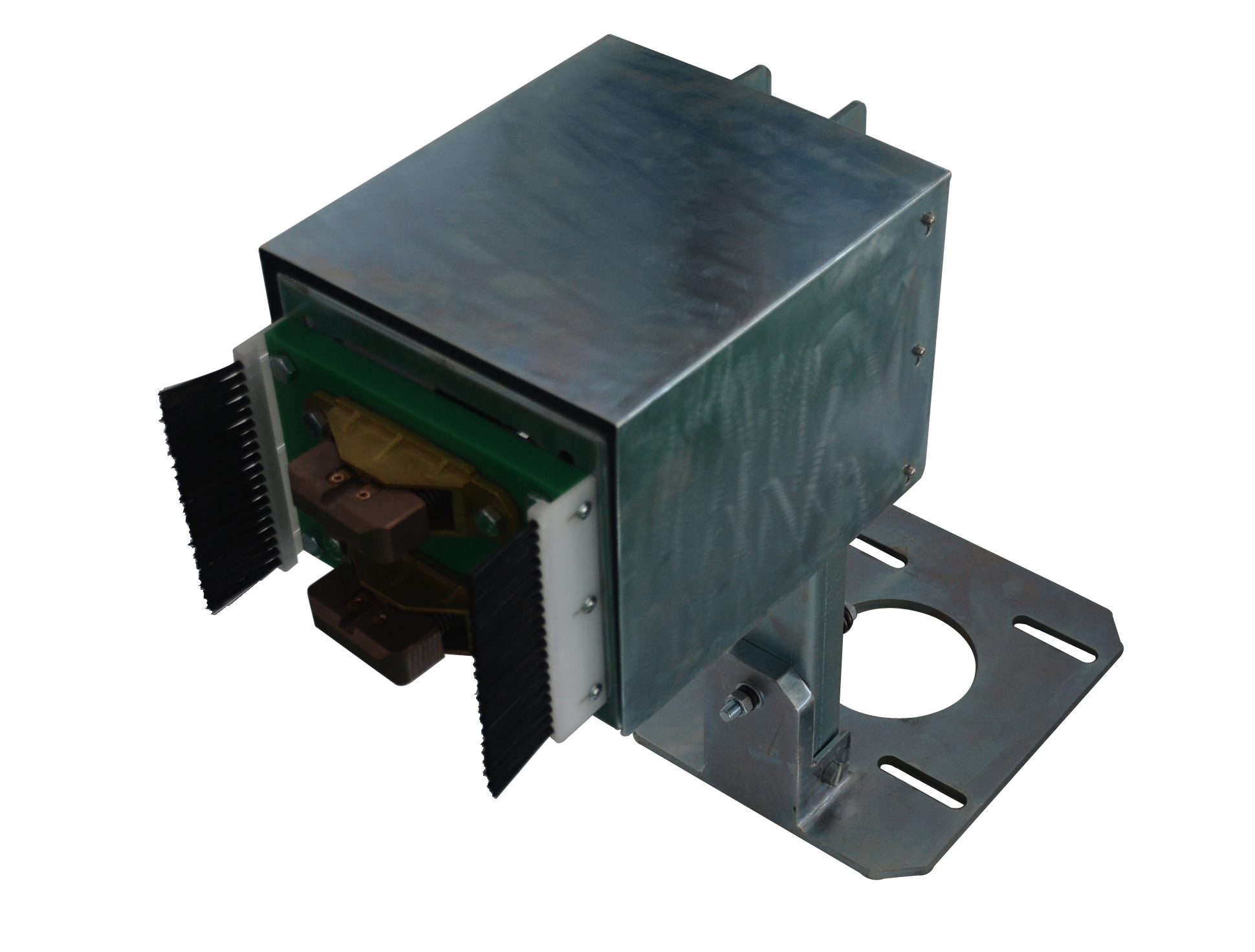 agv special use side charging butt-joint supporting unit